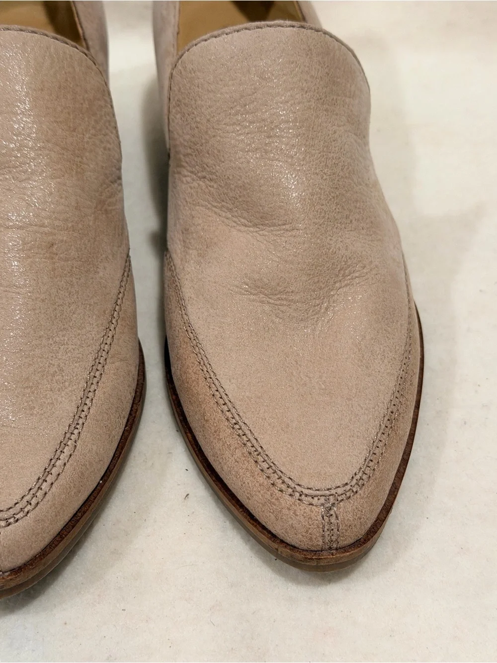 Lucky Brand Women’s Mahzan Suede Slip-On Loafers in Hazel Size 6.5